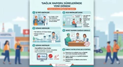 SAĞLIK RAPORU SÜRELERİNDE YENİ DÖNEM