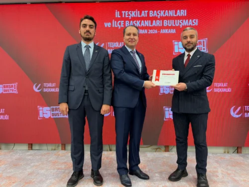 Yeniden Refah Partisi Gebze İlçe Başkanlığı’na Üstün Başarı Belgesi