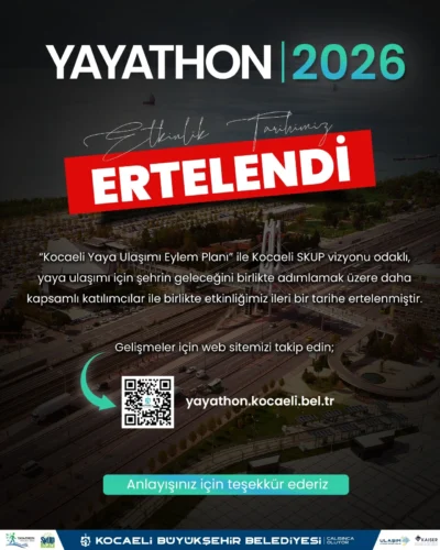 Kocaeli Yayathon Ertelendi