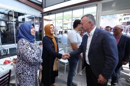 Başkan Büyükakın’dan Yarımcalılar Manav Derneği’ne Kentsel Dönüşüm ve Kültür Vurgusu
