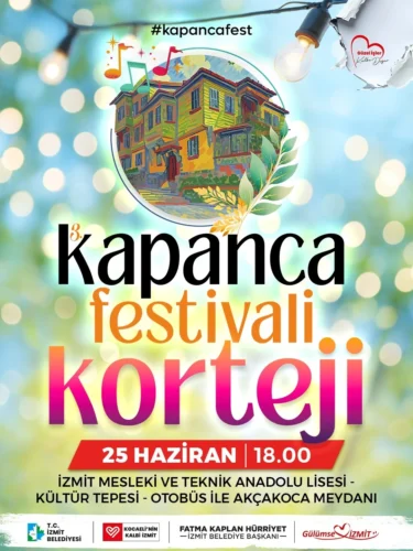 3. Kapanca Festivali İzmit’te Kortej Yürüyüşüyle Başladı