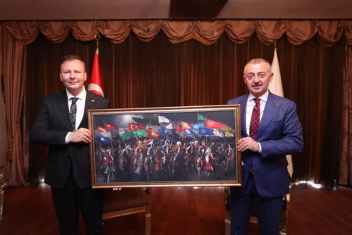 MHP Kocaeli’nin Yeni İl Başkanı Enes Emengen, Büyükakın’ı Ziyaret Etti