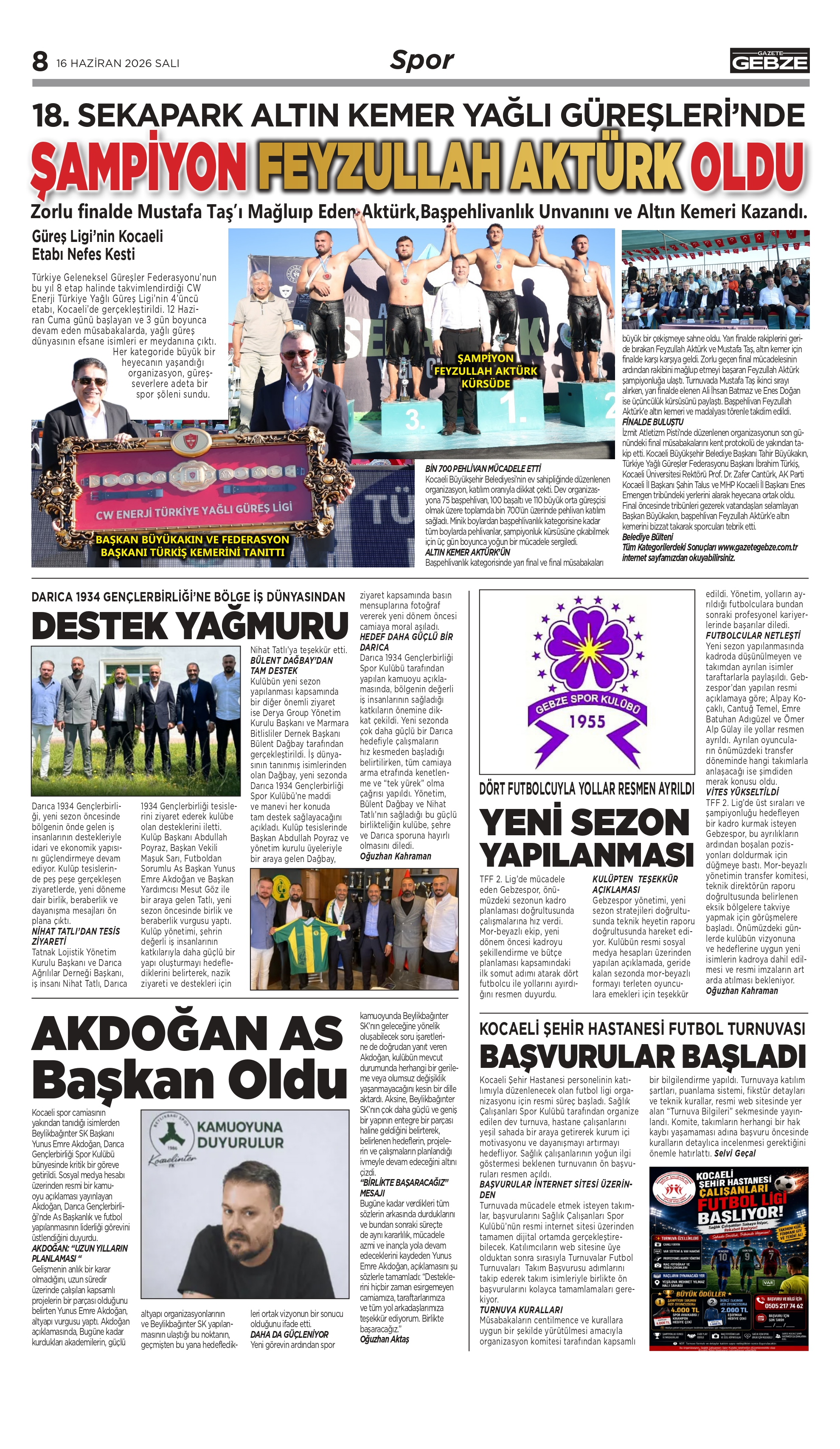 Feyzullah Aktürk Oldu Feyzullah Aktürk Oldu