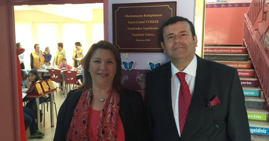 CEMAL TÜRKER KÜTÜPHANESİ AÇILDI CEMAL TÜRKER KÜTÜPHANESİ AÇILDI