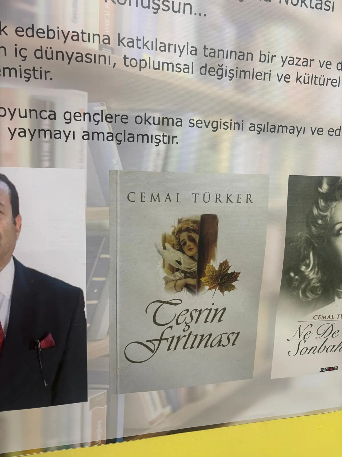 CEMAL TÜRKER KÜTÜPHANESİ AÇILDI CEMAL TÜRKER KÜTÜPHANESİ AÇILDI