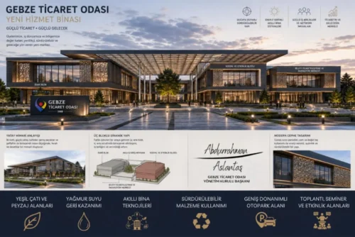 GEBZE’YE VİZYONER SOSYAL KOMPLEKS GELİYOR