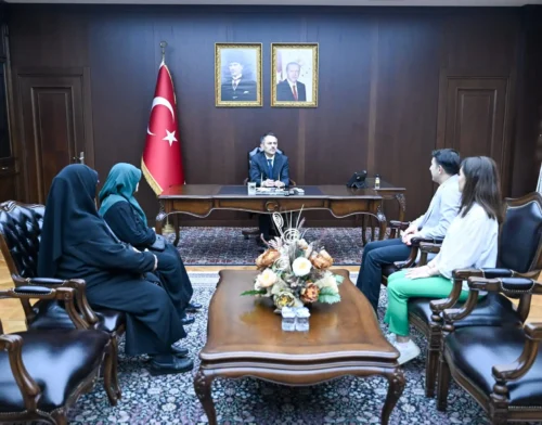 Mevlana Muhtarı Çakırer’den Vali Aktaş’a Ziyaret