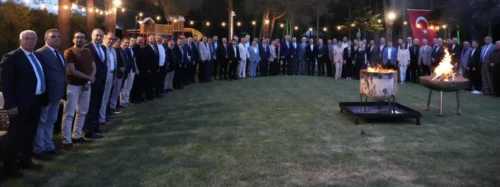 ASLANTAŞ OSB TOPLANTISINA KATILDI
