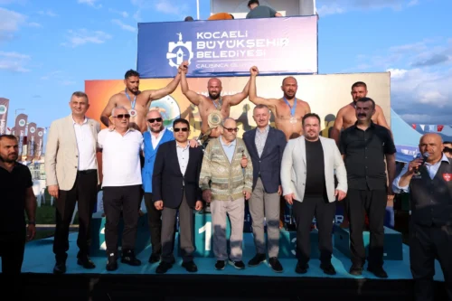 1700 PEHLİVAN ALTIN KEMER İÇİN KOL BAĞLAYACAK!
