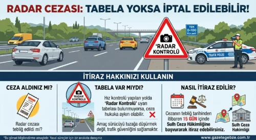 RADAR CEZASI ALAN SÜRÜCÜLER DİKKAT