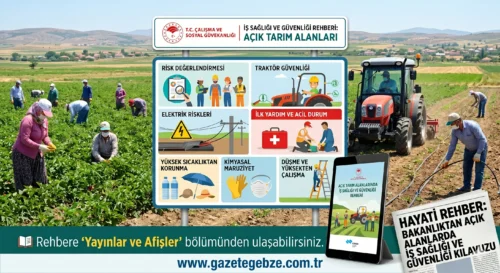 BAKANLIKTAN AÇIK ALANLARDA İŞ SAĞLIĞI VE GÜVENLİĞİ KILAVUZU TARIM İŞÇİLERİ İÇİN HAYATİ REHBER