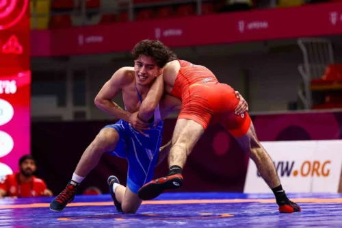 Ebubekir Gür’den U20 Avrupa Güreş Şampiyonası’nda Serbest Stil 57 Kg Gümüş Madalya