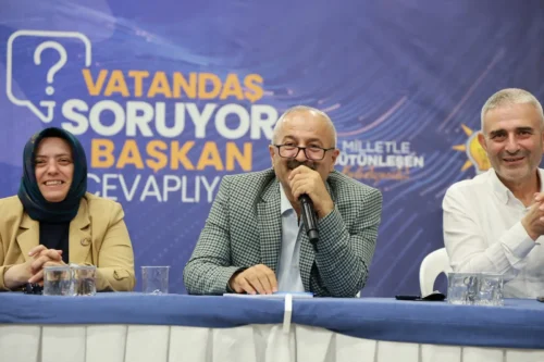 Gebze Tatlıkuyu’da Başkan Büyükgöz Vatandaş Sorularını Cevapladı