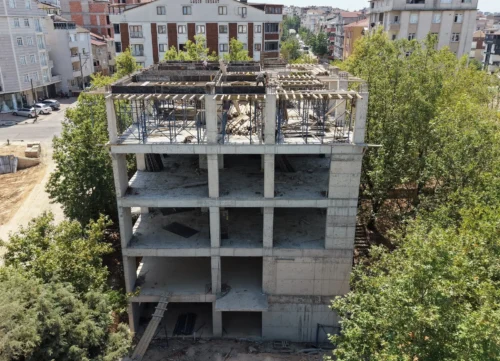 Çayırova Özgürlük Mahallesi Bilgi Evi ve Aile Sağlığı Merkezi Kaba İnşaatı Bitiyor