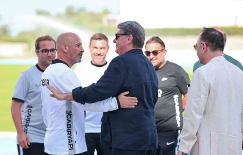 Beşiktaş Başkanı Serdal Adalı, Slovakya Kampında Takımla Buluştu