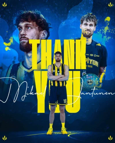 Fenerbahçe Beko, Mikael Jantunen ile Yollarını Ayırdı