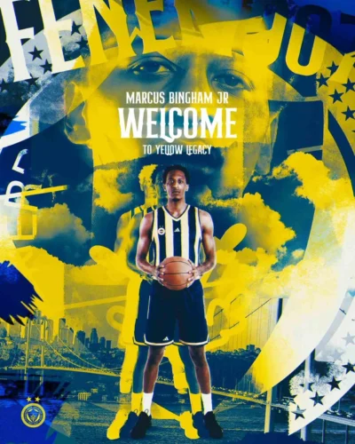 Fenerbahçe Beko, Pivot Marcus Bingham Jr. ile 2 Yıllık Anlaştı