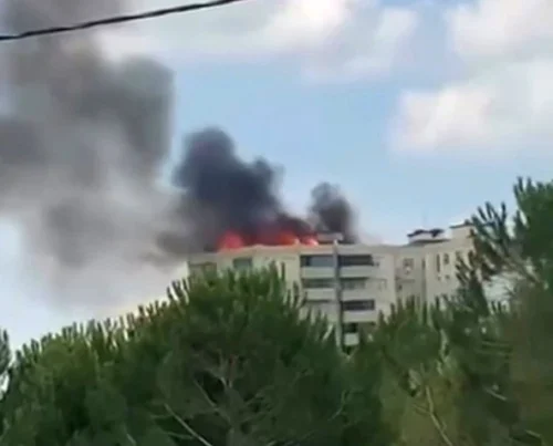 Faciayı İtfaiye Ekipleri Önledi