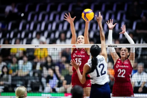Filenin Sultanları VNL ABD Maçında 3-2 Mağlup Oldu