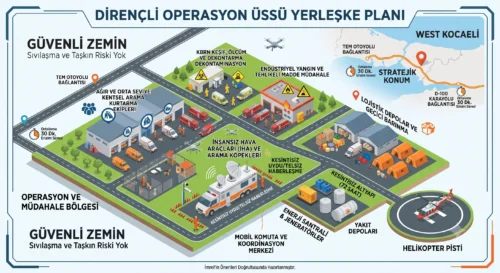 KOCAELİ’NİN BATI YAKASINA AFAD BÖLGE YERLEŞKESİ