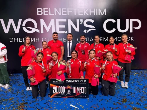 Kadın Güreş Milli Takımı Belarus’ta U23 Belneftekhim Kupası’nda Bronz Kazandı