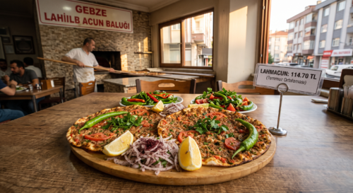 KOCAELİ’DE LAHMACUN FİYATLARI AĞUSTOS AYINDA 
%2,5 ARTTI