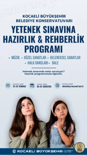 Konservatuvara Giriş Anahtarı: Kocaeli Yetenek Sınavları Hazırlık Programı