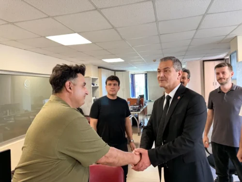 İzmit Belediyesi Başkanvekili Lütfü Obuz’dan Personele Teşekkür ve Motivasyon Ziyareti