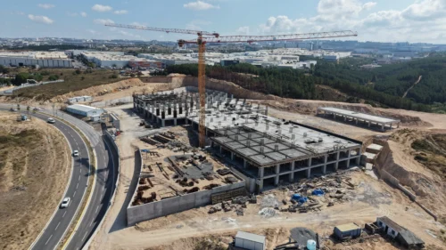 Çayırova Devlet Hastanesi İnşaatında 2. Kat Çalışmaları Hızla İlerliyor