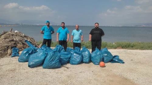 Kocaeli Kıyılarında Mavi Takım’dan 10 Ton Atık Temizliği
