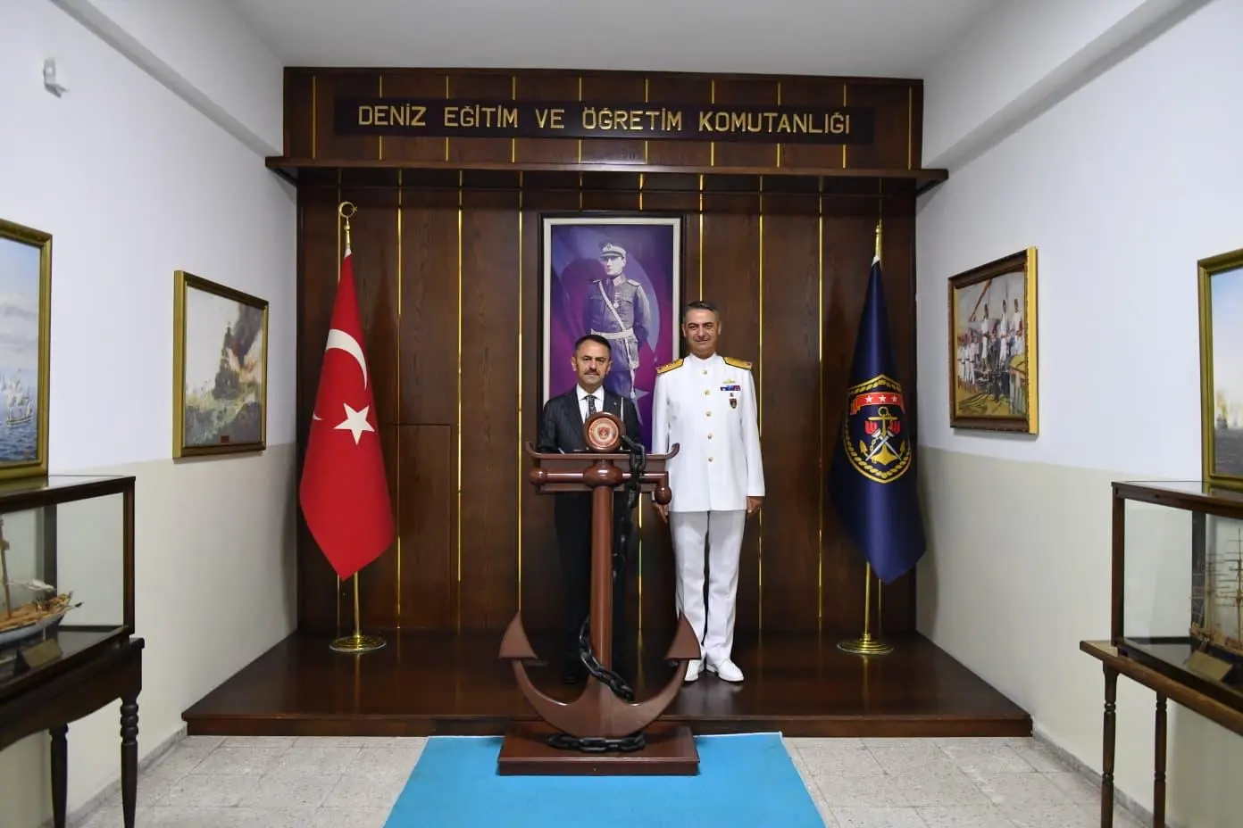 Kocaeli Valisi Aktaş’tan Yeni Deniz Komutanı Tümamiral Darcan’a Hayırlı Olsun Ziyareti