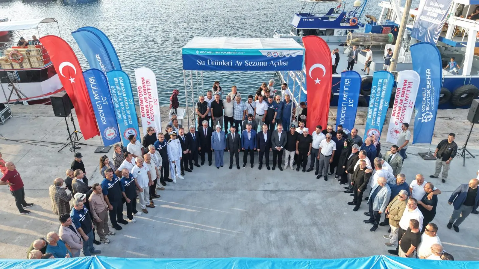 2026-2027 Su Ürünleri Av Sezonu Kocaeli’de Bereket Dualarıyla Açıldı