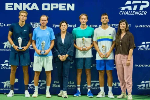 Arda Azkara ve James MacKinlay ENKA Open ATP Challenger’da Set Kaybetmeden Çiftler Şampiyonu Oldu