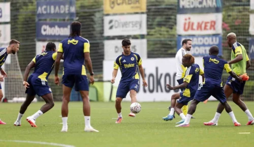 Fenerbahçe, Sturm Graz Maçı Hazırlıklarını Sürdürdü: Şampiyonlar Ligi Ön Eleme