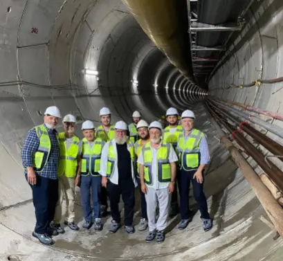 İLYAS ŞEKER KÖRFEZRAY METRO PROJESİ SAHASINDA İLYAS ŞEKER KÖRFEZRAY METRO PROJESİ SAHASINDA
