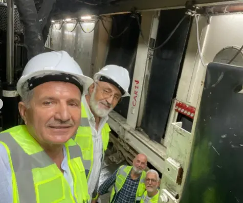 İLYAS ŞEKER KÖRFEZRAY METRO PROJESİ SAHASINDA