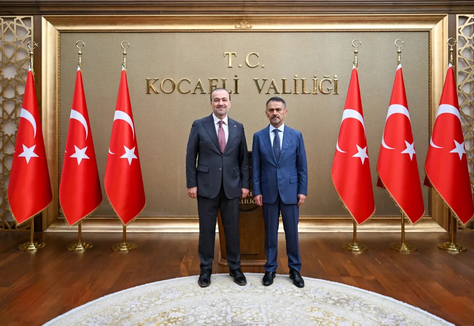 ŞAHİN TALUS VALİ AKTAŞ’A GİTTİ