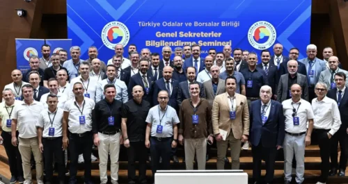 SOLAK TOBB’UN EĞİTİM SEMİNERİNE KATILDI