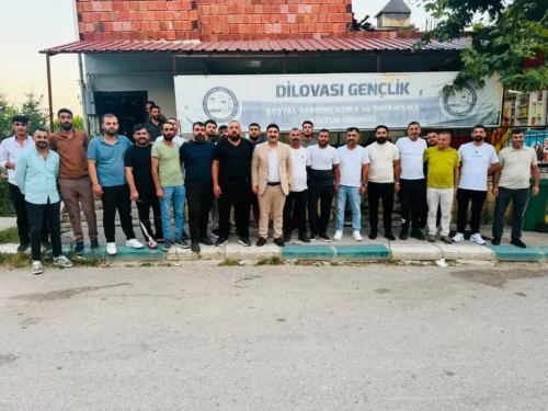 YILDIRIM’DAN DİLOVASI GENÇLERİNE ZİYARET