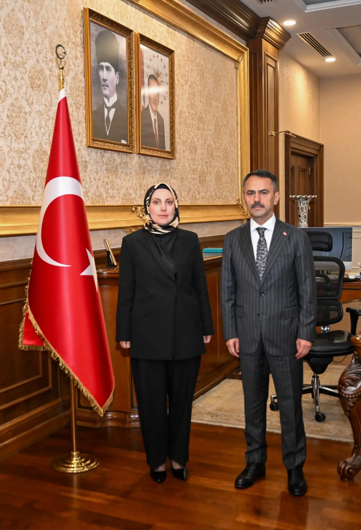 Kocaeli İl Göç İdaresi’nin Yeni Müdürü Selin Bilgin Altuntaş Görevine Başladı, Vali Aktaş’ı Ziyaret Etti