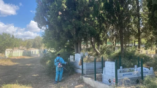 Kocaeli Büyükşehir’den İzmit Mezarlıklarına Kapsamlı Bakım ve Temizlik