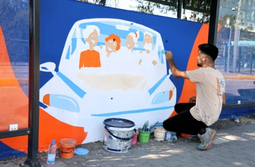 Kocaeli Duvarları Sanatla Canlanıyor: Kentin Değerleri Grafitilerle Yansıyor