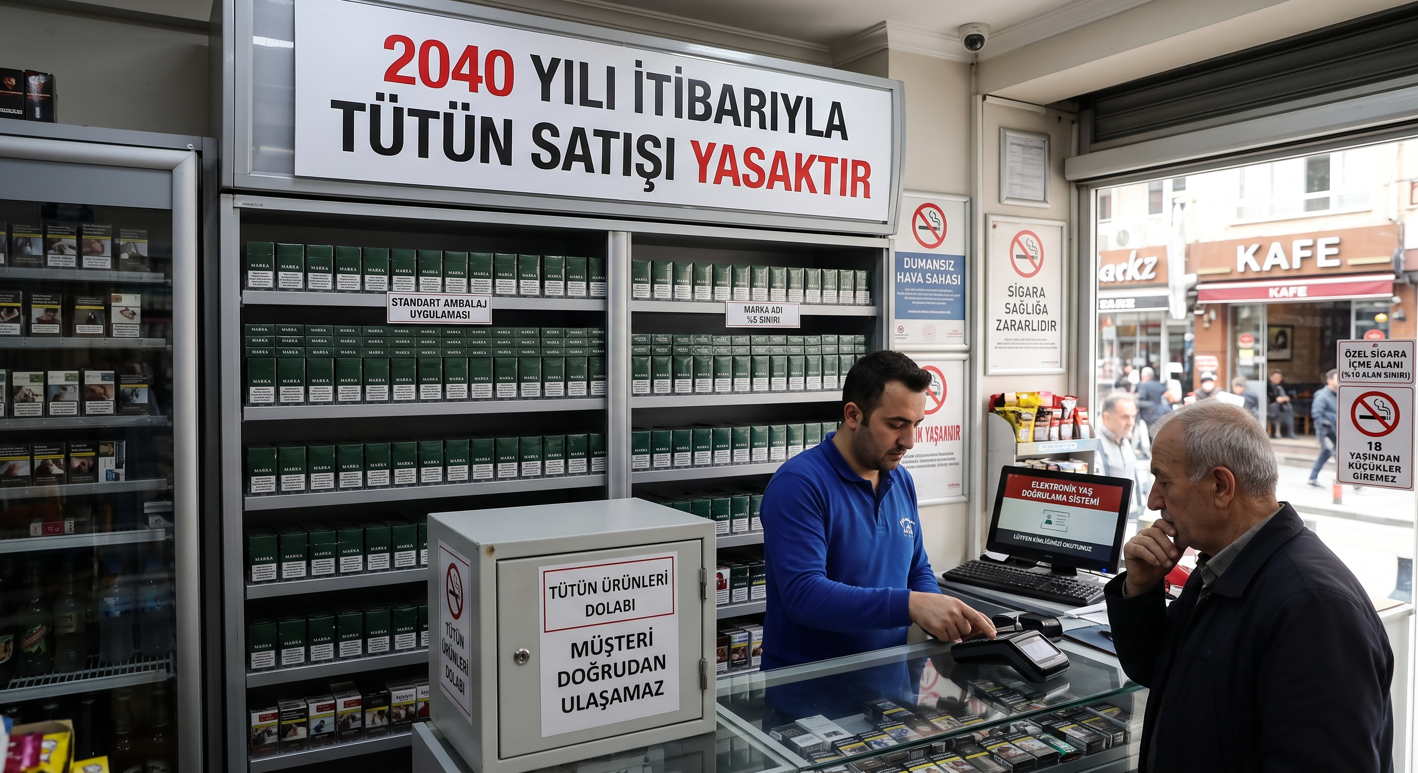 TÜTÜN VE SİGARA KULLANIMINDA YENİ DÖNEM
 2040’DA YASAKLANIYOR