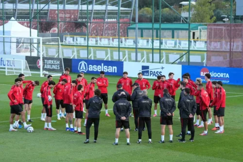 UEFA Uluslar Ligi: A Milli Takım Belçika Maçı Hazırlıklarını Sürdürdü