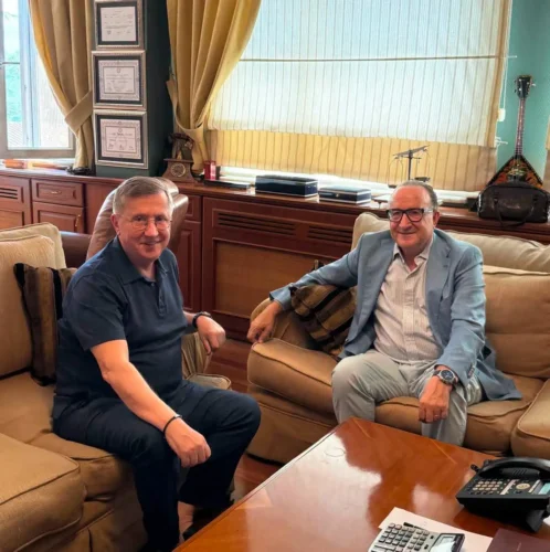 ZEYTİNOĞLU’NDAN TÜRKKAN’A ZİYARETİ