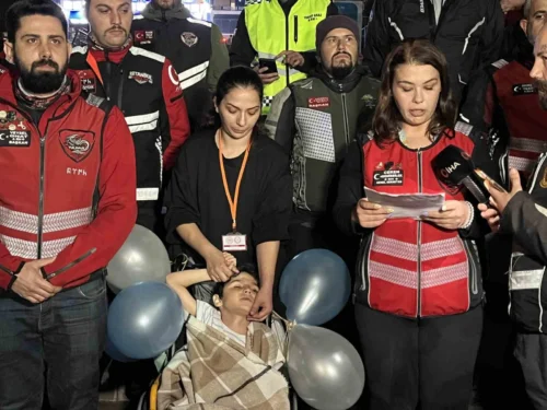 İstanbul’da Motosiklet Gruplarından DMD Hastası Ali Yiğit’e Umut Sürüşü ve Destek Çağrısı