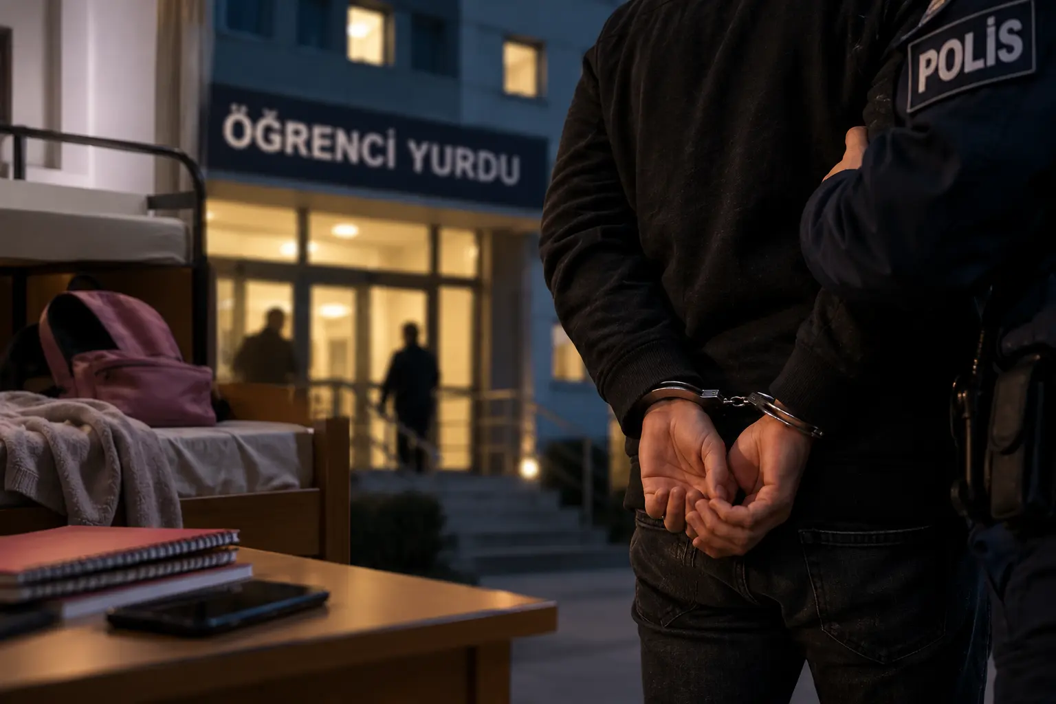 Yurtta taciz iddiası: Geçmişte de rahatsız eden şüpheli gözaltında