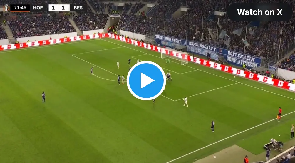 Beşiktaş, Oh’un golüyle Hoffenheim deplasmanında 2-1 öne geçti