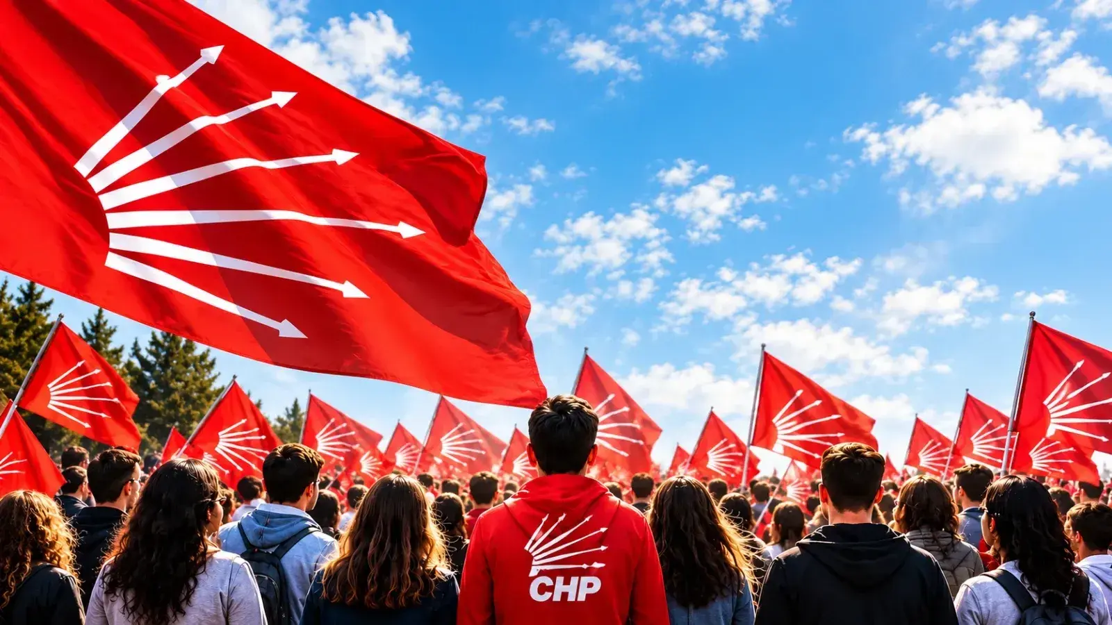 CHP Darıca’dan 103. yıla özel 103 gence parti rozeti