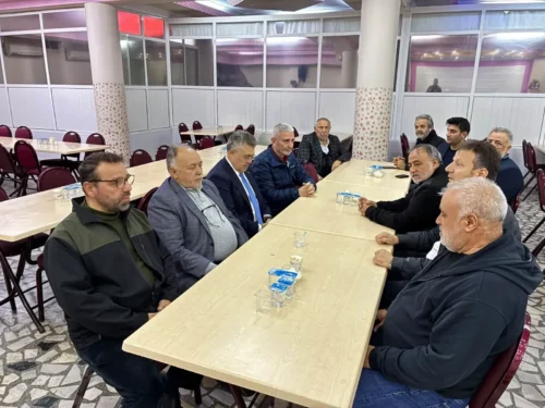 Vekil Tipioğlu ve Başkan Kaya, Çiçek ailesinin acısını paylaştı